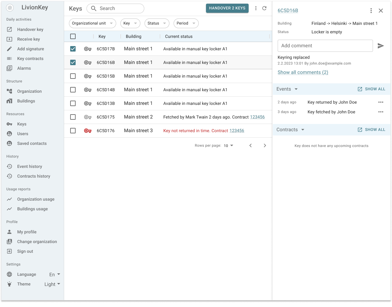 LivionKey Register preview image